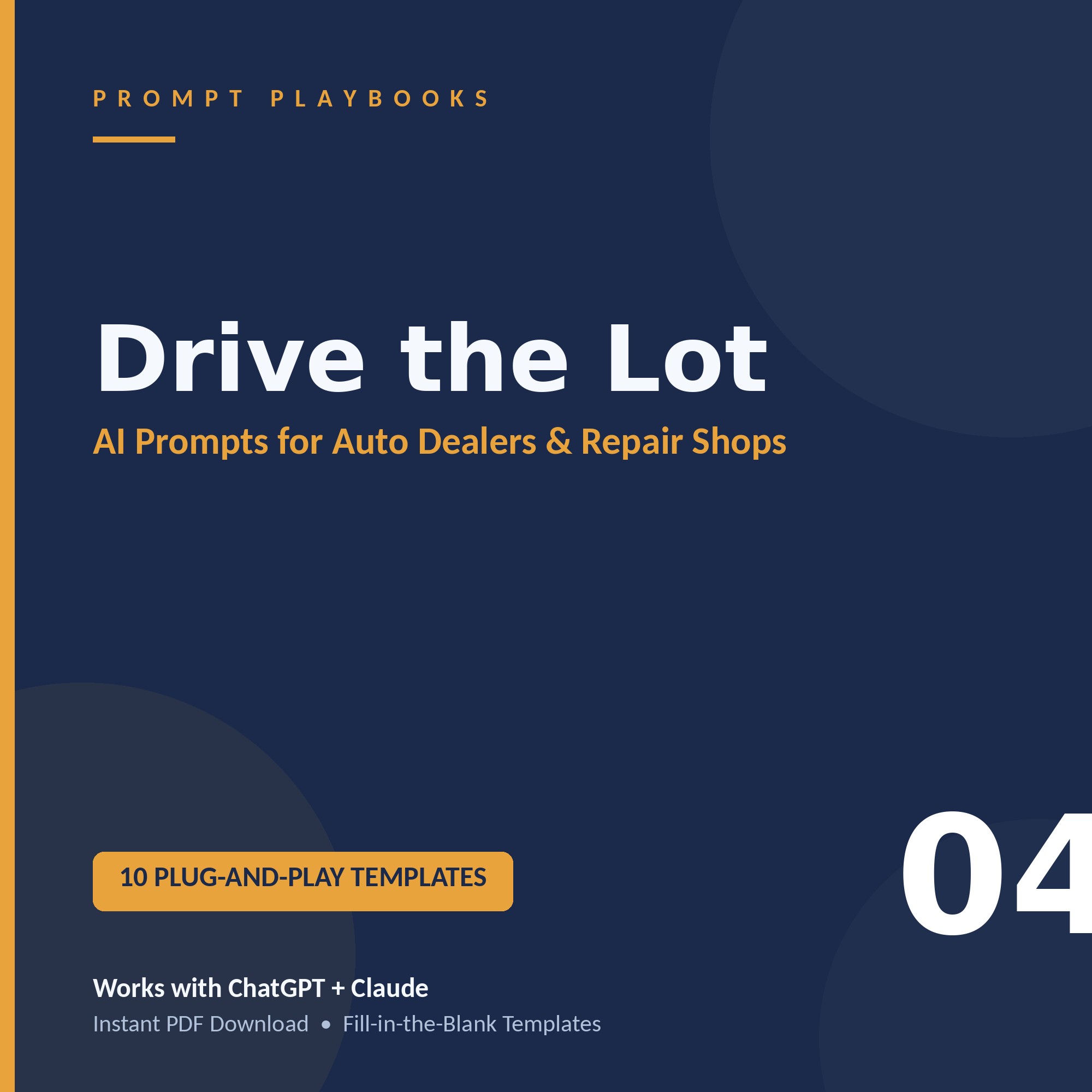 AI Prompts for Auto Dealers & Repair Shops