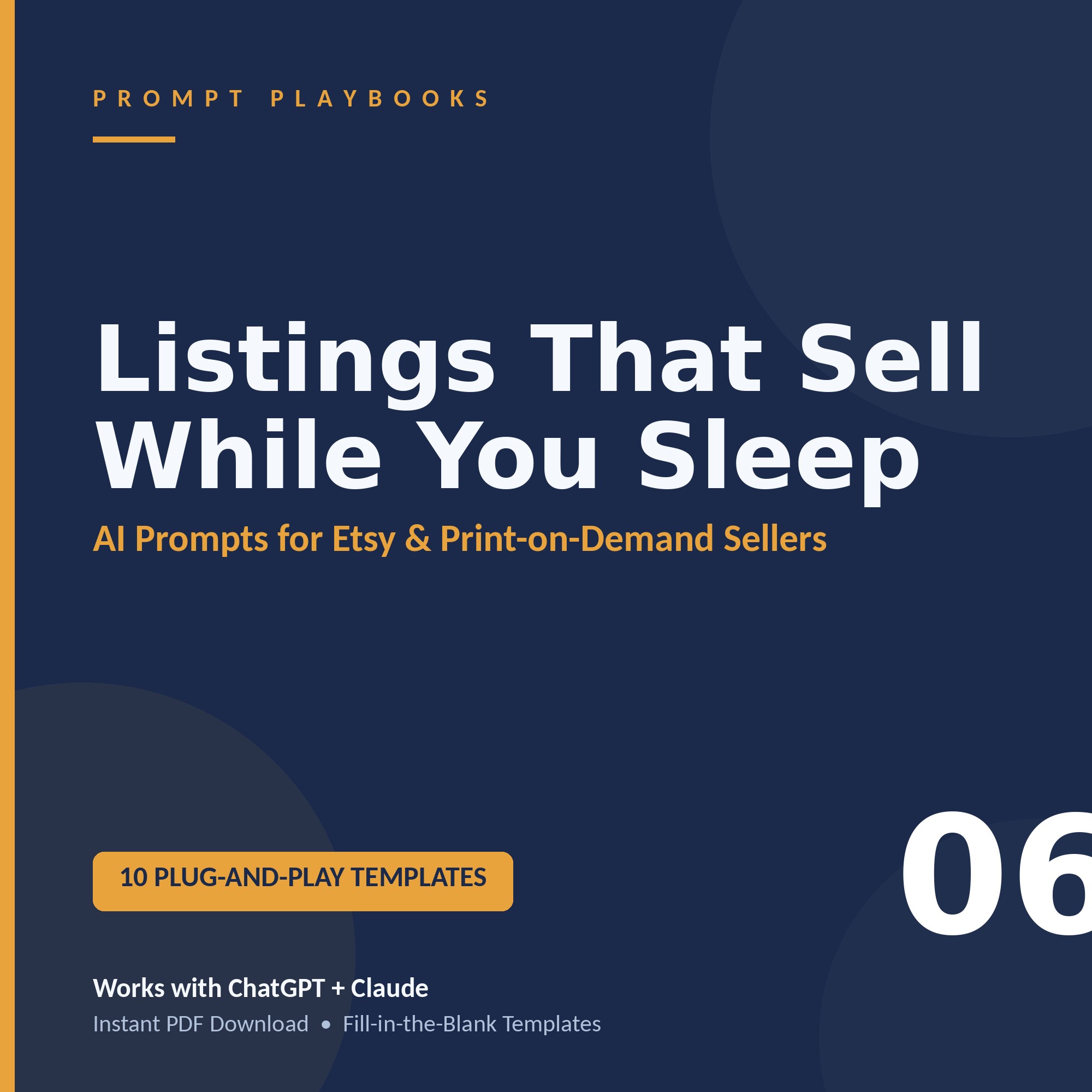 AI Prompts for Etsy & Print on Demand Sellers