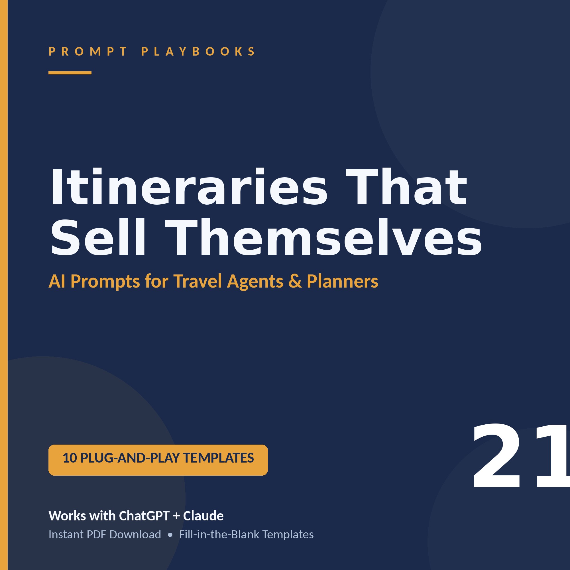 AI Prompts for Travel Agents & Planners