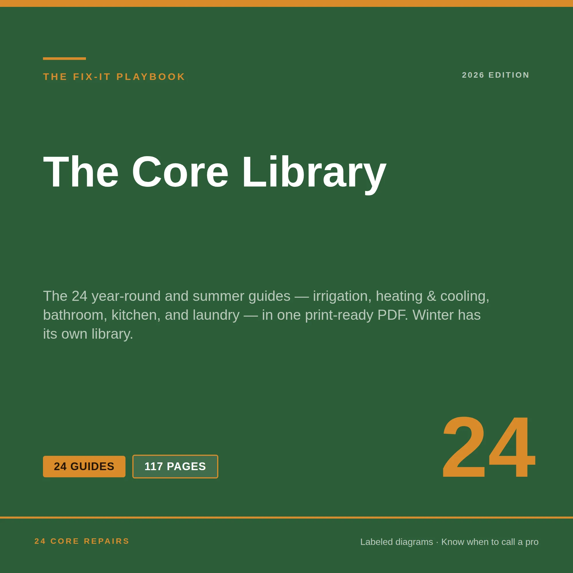 The Core Library — 24 year-round and summer guides