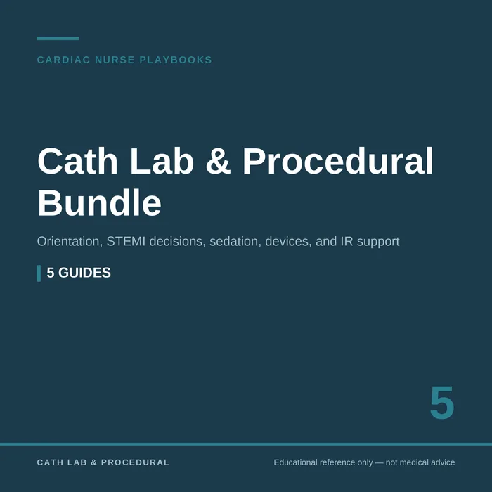 Cath Lab & Procedural Bundle — 5 guides