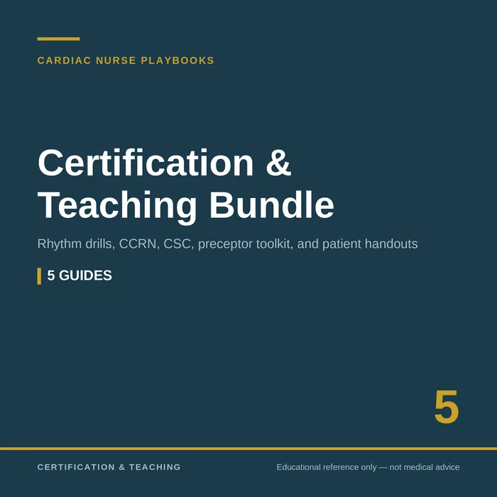 Certification & Teaching Bundle — 5 guides