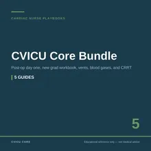 CVICU Core Bundle cover