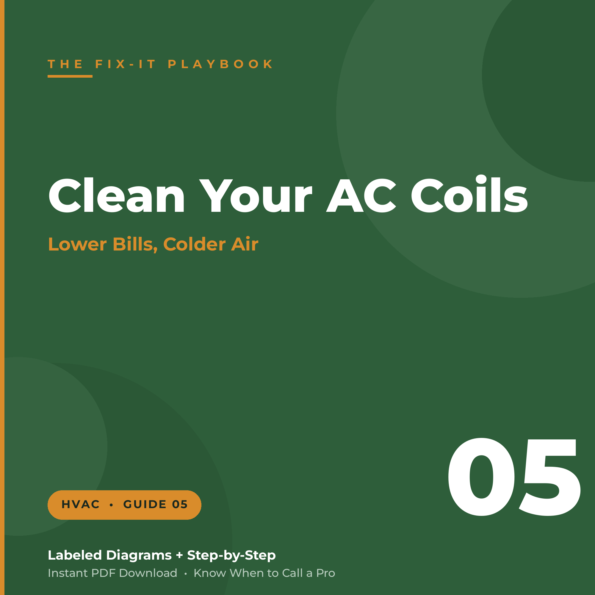 How to Clean AC Condenser Coils