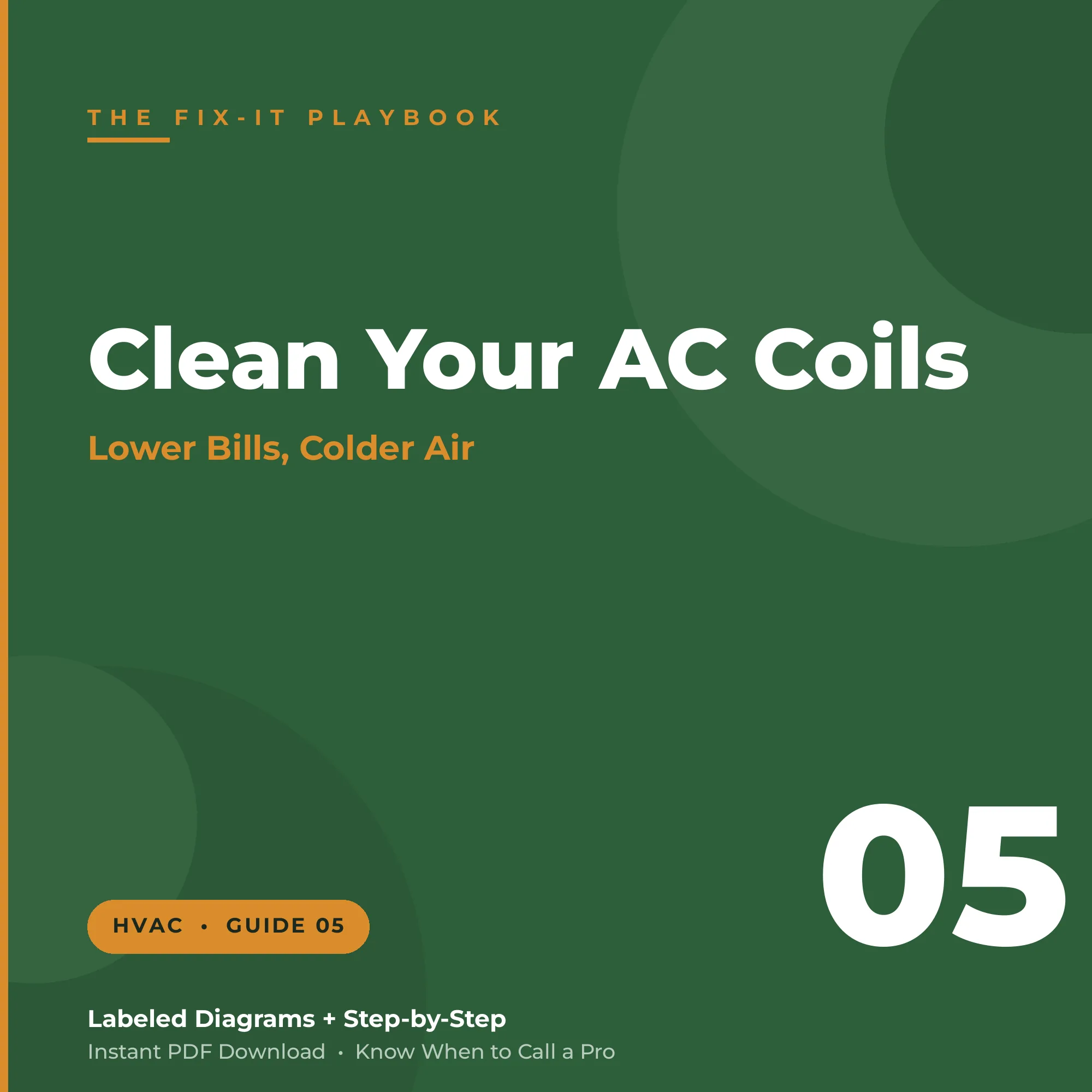 How to Clean AC Condenser Coils