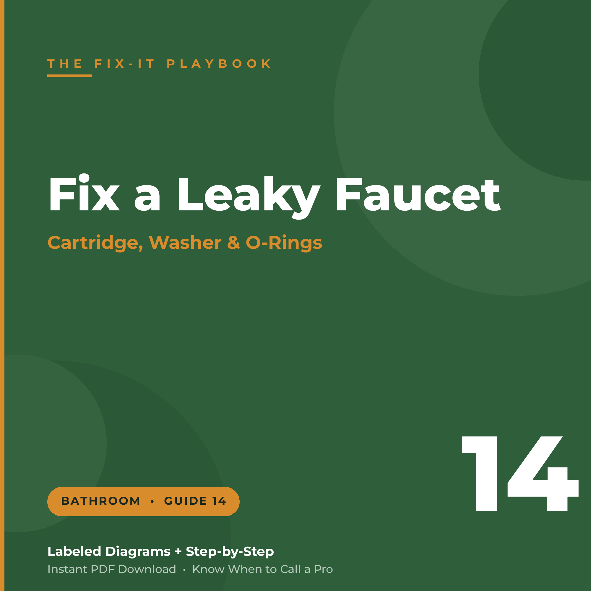 How to Fix a Leaky Faucet