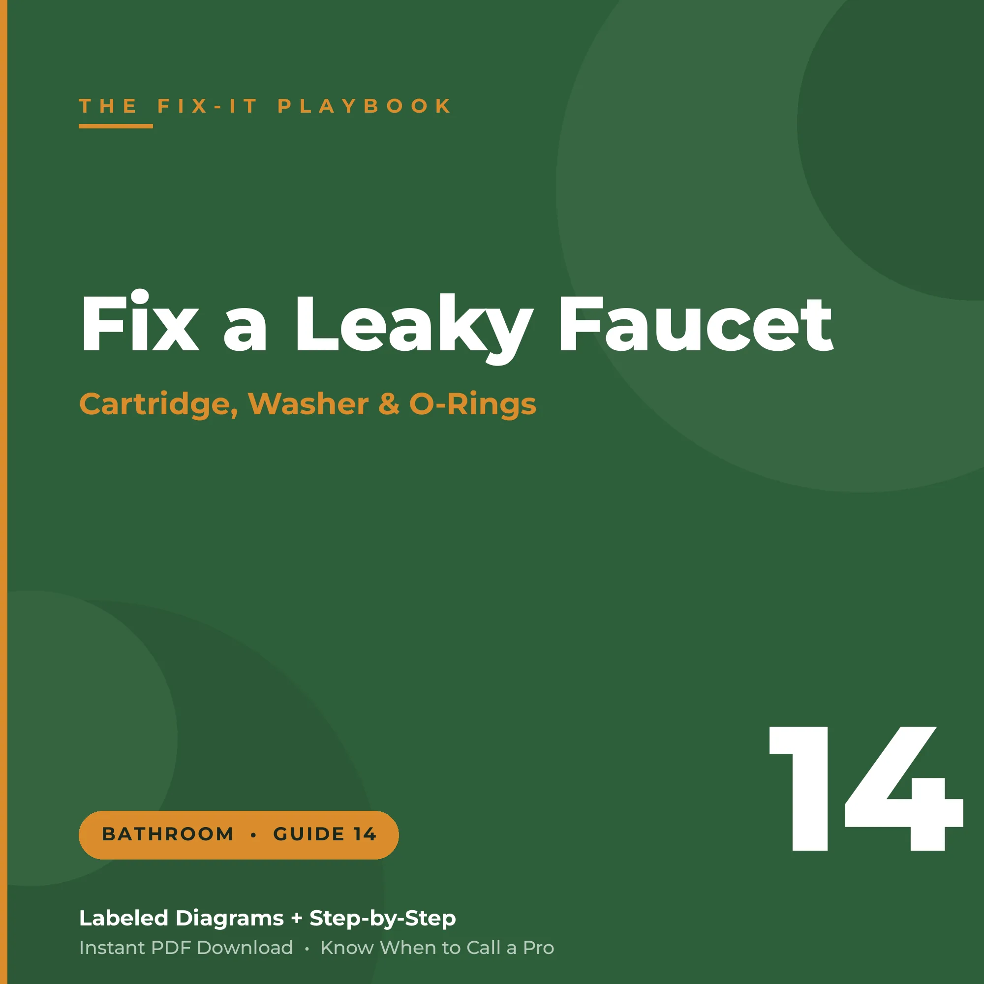 How to Fix a Leaky Faucet