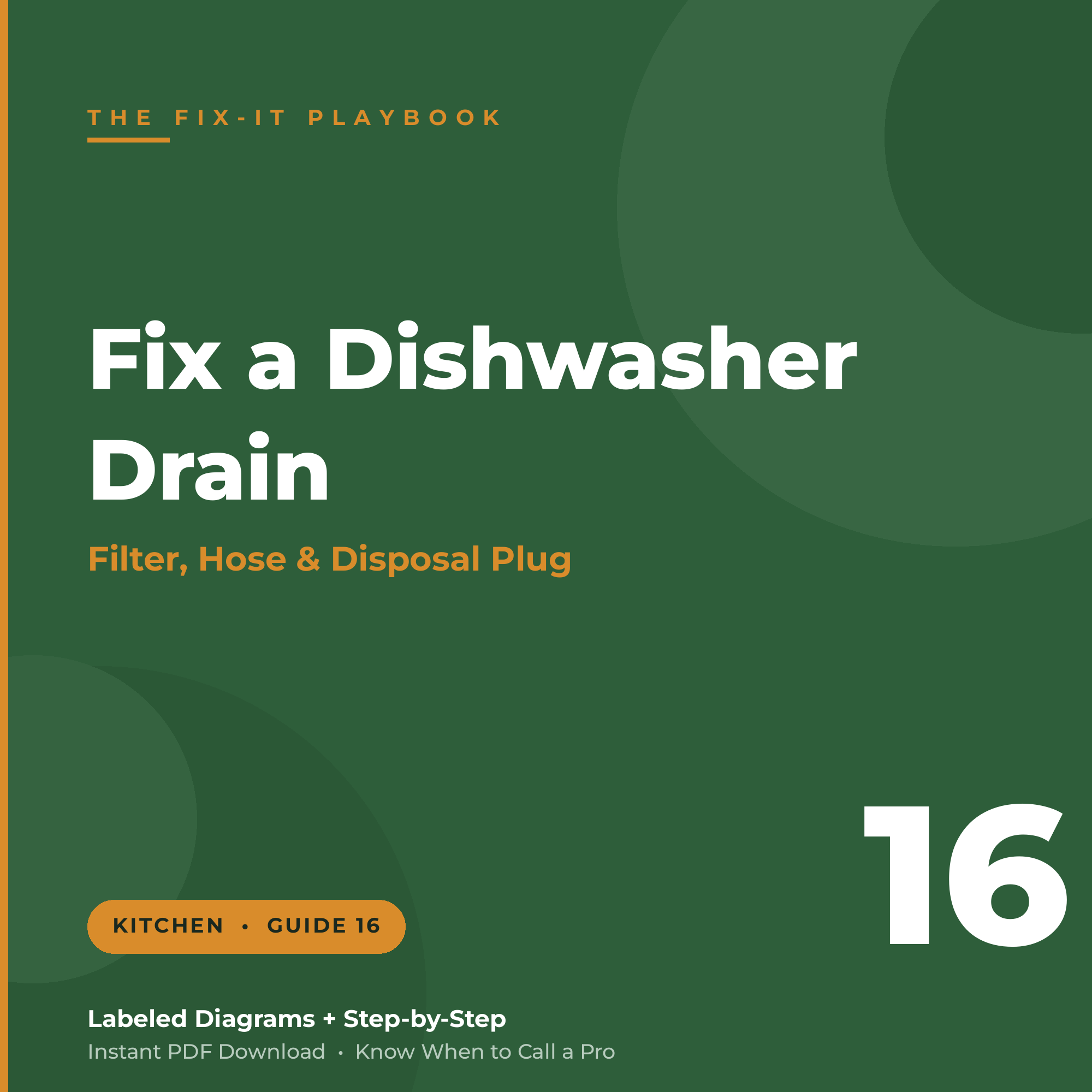 How to Fix a Dishwasher That Won't Drain