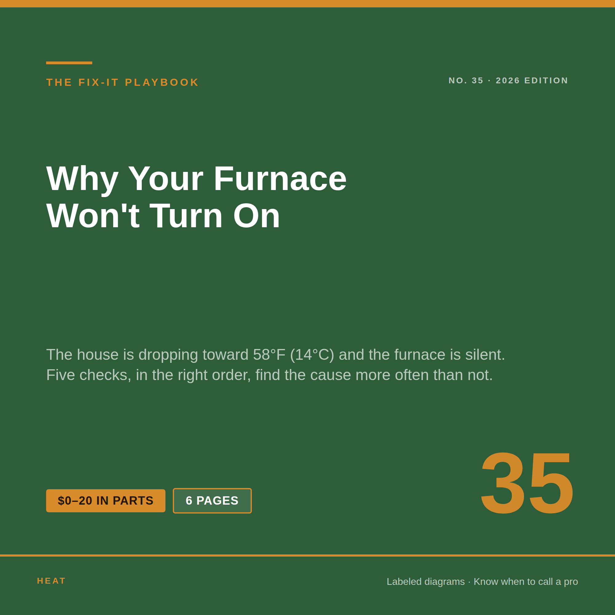 Why Your Furnace Won't Turn On