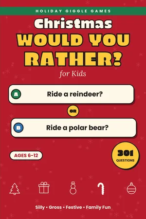 Christmas Would You Rather for Kids cover